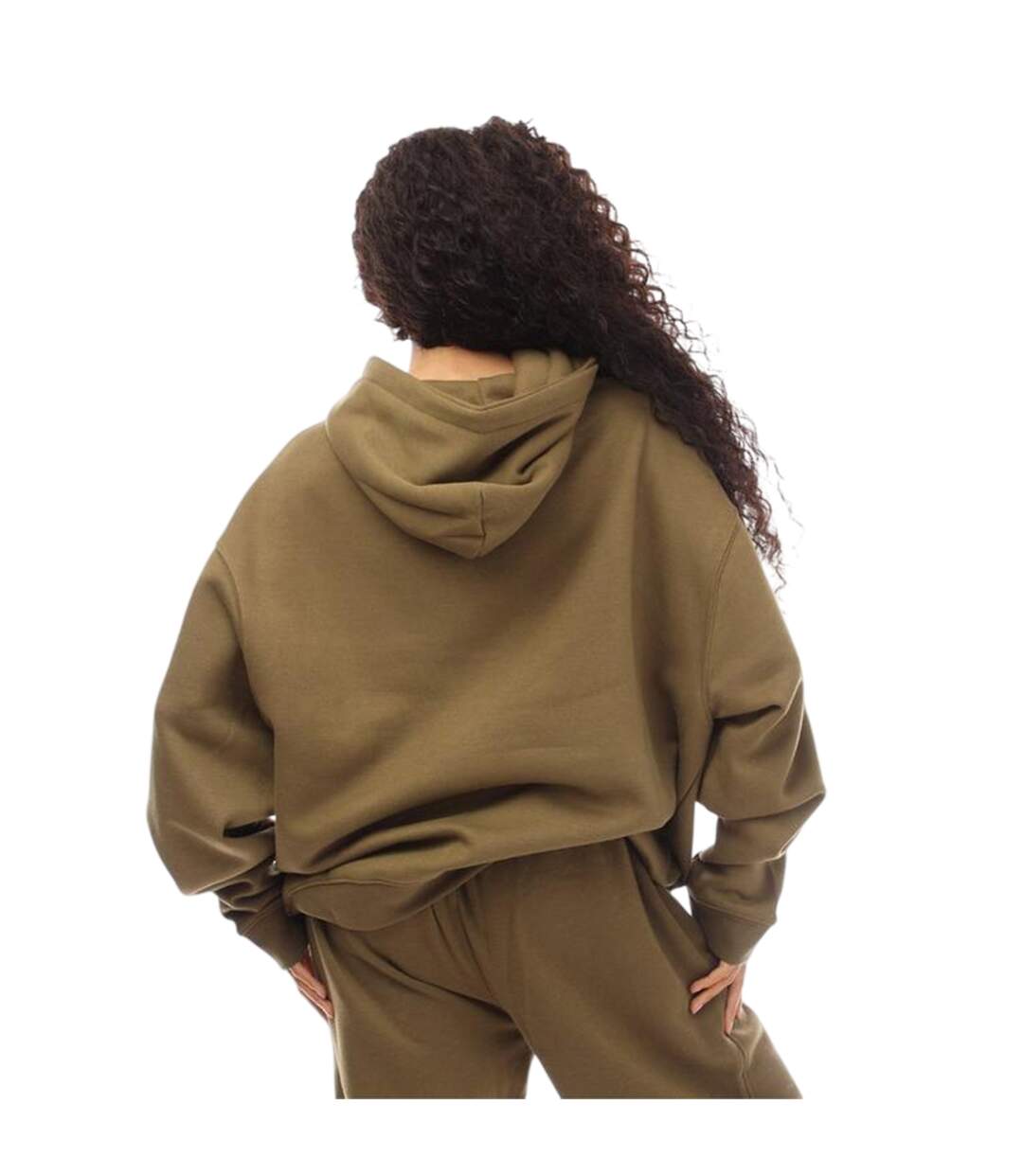 Sweat À Capuche Homme Kaki Just Hype-3