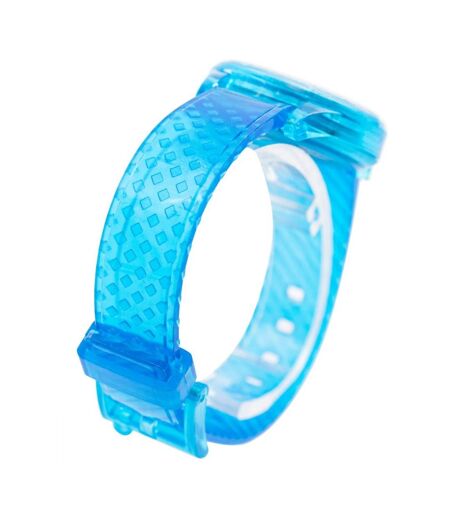 Superbe Montre Femme Plastique Bleu CHTIME