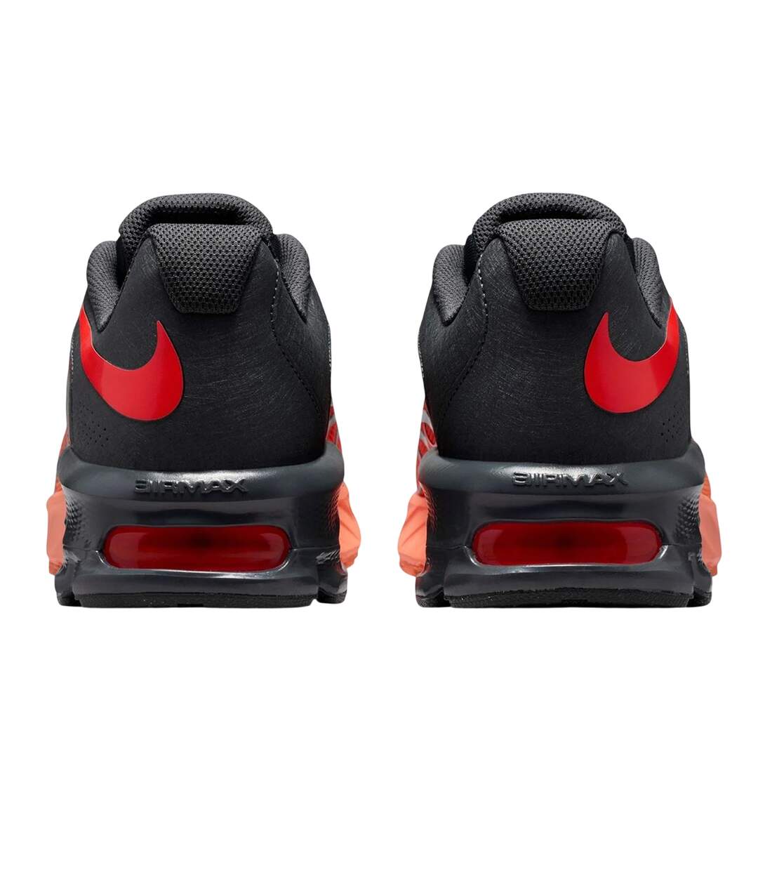 Mens Air Max Fire Lace Up Shoes Orange Grey Nike-2