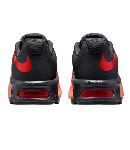 Mens Air Max Fire Lace Up Shoes Orange Grey Nike