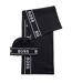 Ulfino Hat And Scarf Set One Size Black Hugo Boss-1