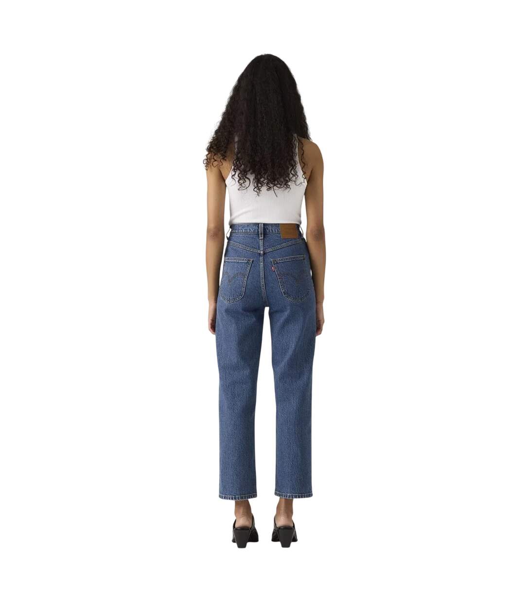 Jean Ribcage Femme Valley Stone Levis-3