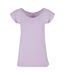 T-shirt Femme Lilas Build Your Brand-1