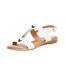 Sandales Renoir Femme Blanc Lunar-3