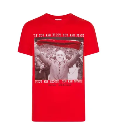 T-shirt Bill Shankly Homme Rouge Spike Leisurewear