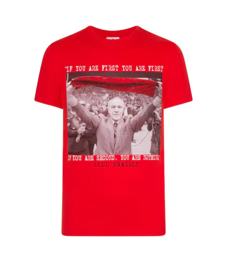 T-shirt Bill Shankly Homme Rouge Spike Leisurewear