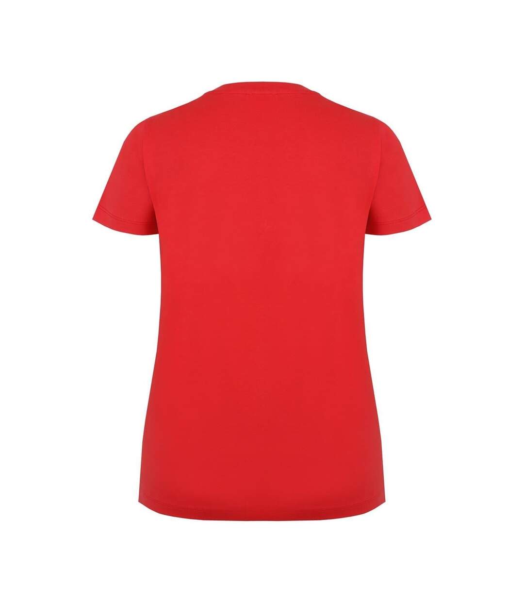 T-shirt Motif/style Uni Femme Rouge Slazenger-2