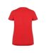 T-shirt Motif/style Uni Femme Rouge Slazenger-2