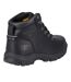 Womens/ladies Mae Grain Leather Safety Boots Black Caterpillar-2