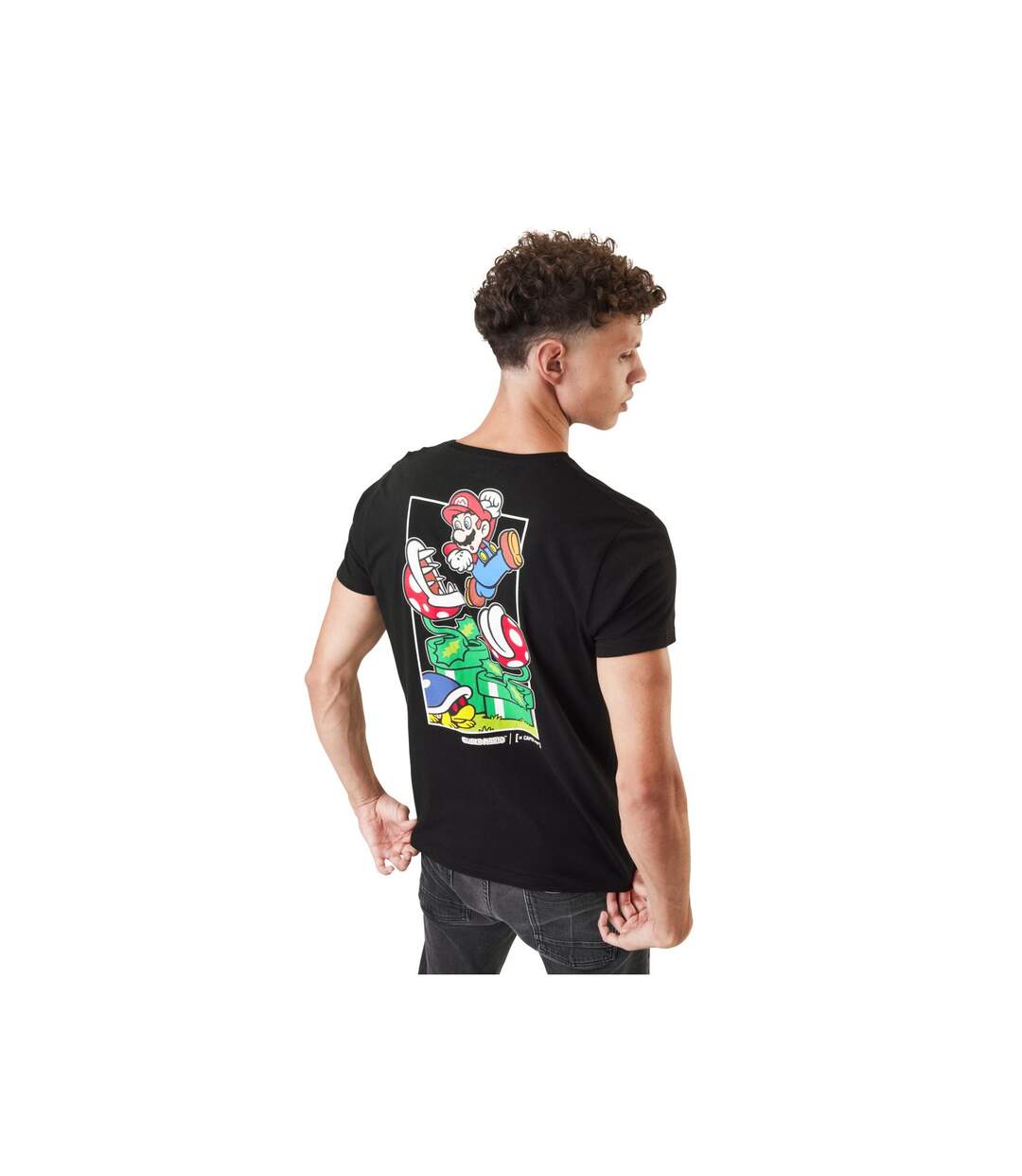 T-Shirt homme Super Mario Capslab-1