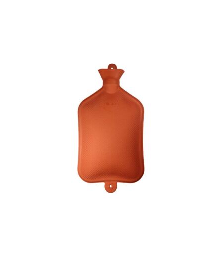 Sanger rubber hot water bottle red / orange 3l one size one colour Universal Textiles