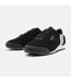 Mens Dijon Suede Running Trainers Black White Patrick-2