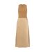 Womens/ladies Flaurelia Knitted Dress Beige Boss-1
