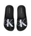 Claquettes Motif/style Logo Adulte Noir Calvin Klein-2