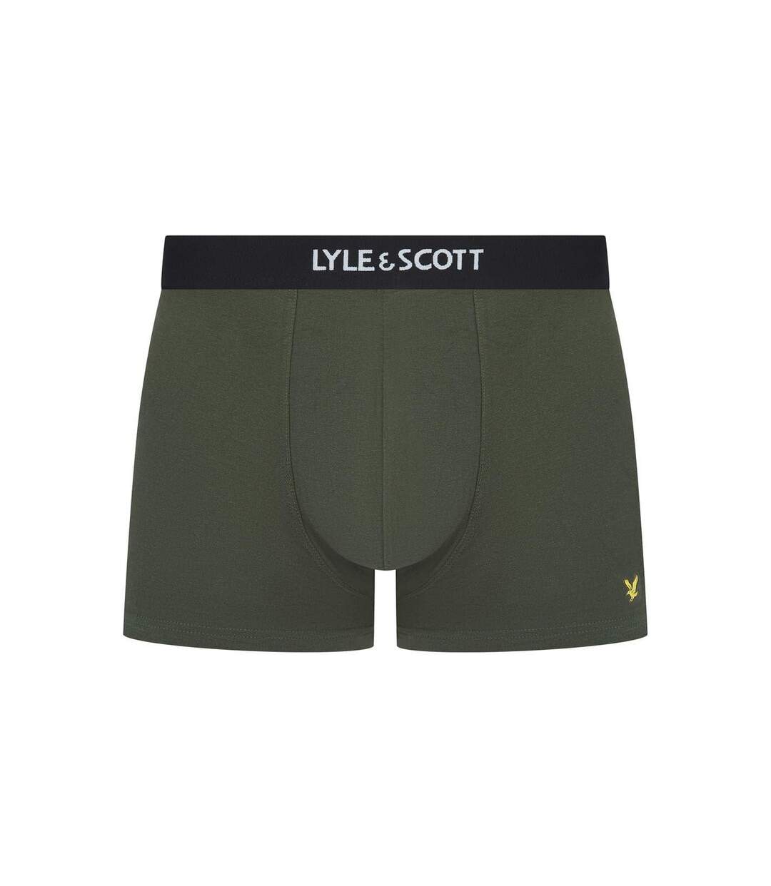 Pack Of 3  Mens Devon Boxer Shorts  Black Ivy White Lyle & Scott-3