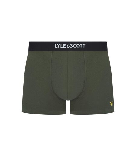 Pack Of 3  Mens Devon Boxer Shorts  Black Ivy White Lyle & Scott