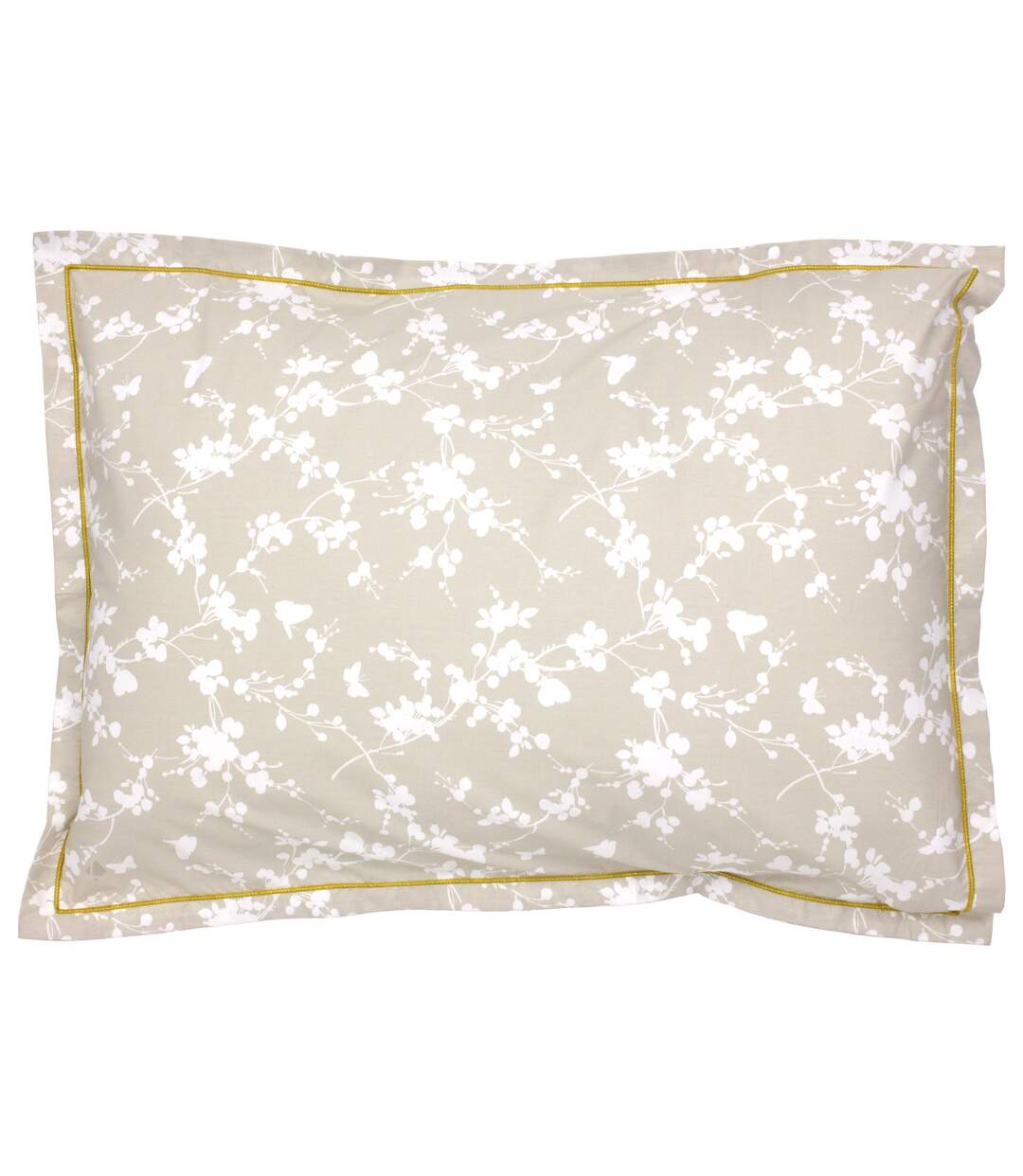 Taie d'oreiller percale de coton BEL AMOUR-1