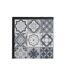 Tapis Déco à Motifs Carreaux Ciment 40x60cm Gris-2