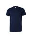 Canvas triblend t-shirt à manches courtes homme bleu marine Bella + Canvas