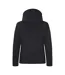 Womens/ladies Padded Soft Shell Jacket Black Clique-2