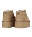 Womens/ladies Suede Platform Ankle Boots Sand Jack Wills-2