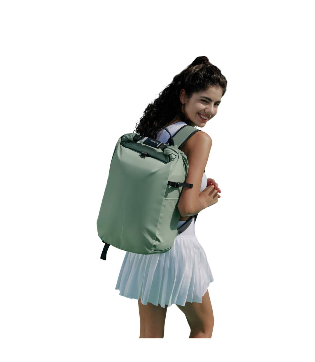 Urban water resistant anti-theft 26l backpack one size green iceberg XD Design-2