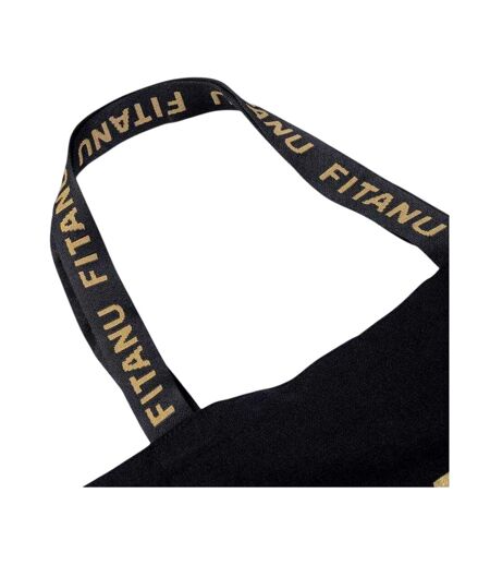 Tote Bag Motif/style Logo Taille Unique Noir Fitanu