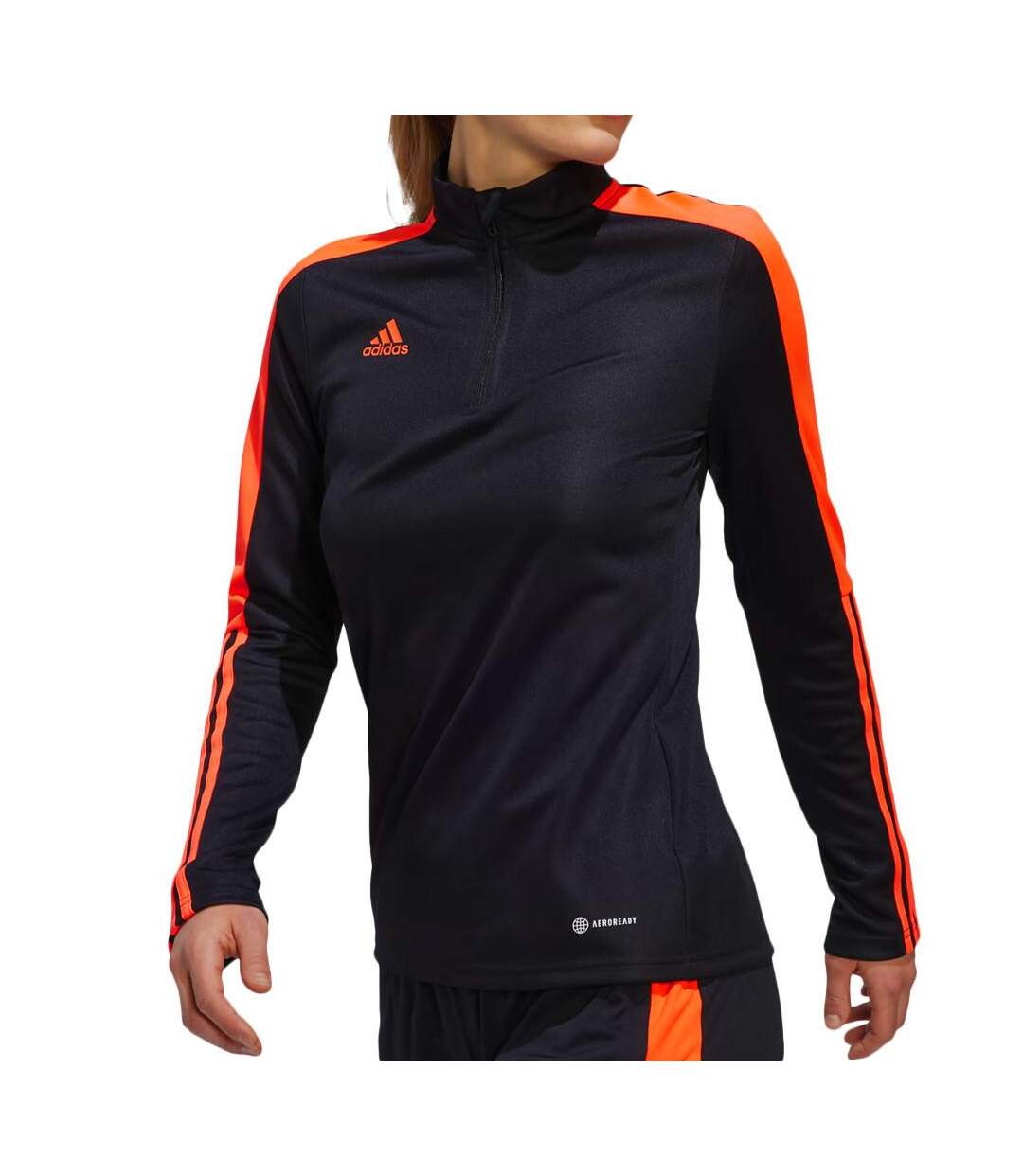 Haut d entrainement Noir Femme Adidas Tiro HU0319 - XS-1