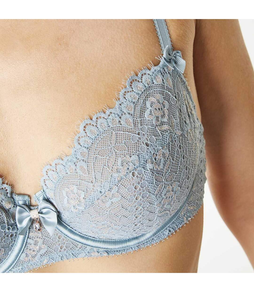 Soutien-gorge armatures bleu Tendre Passion-3