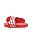 Claquettes rouges/blanches homme adidas adilette - 47-1