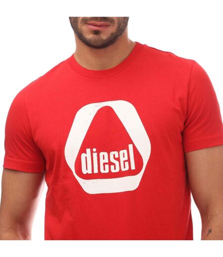 T-shirt T-diegor 7-e Homme Rouge Diesel