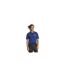 Polo Motif/style 3 Rayures Homme Bleu Marine Blanc Adidas-1