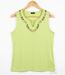 MAYFLOWER PF062V - Débardeur vert 100% coton pour femme : fraîcheur et confort quotidien-2