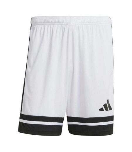 Short Squadra Homme Blanc Noir Adidas