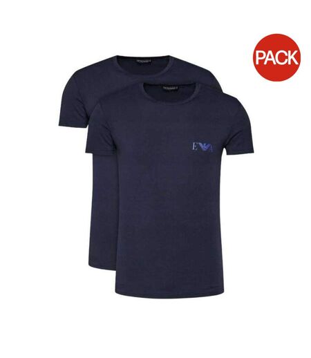T-shirts Homme Bleu Marine Emporio Armani
