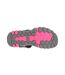 PDQ Womens/Ladies Logo Sandals (Fuchsia/Black) - UTDF2403