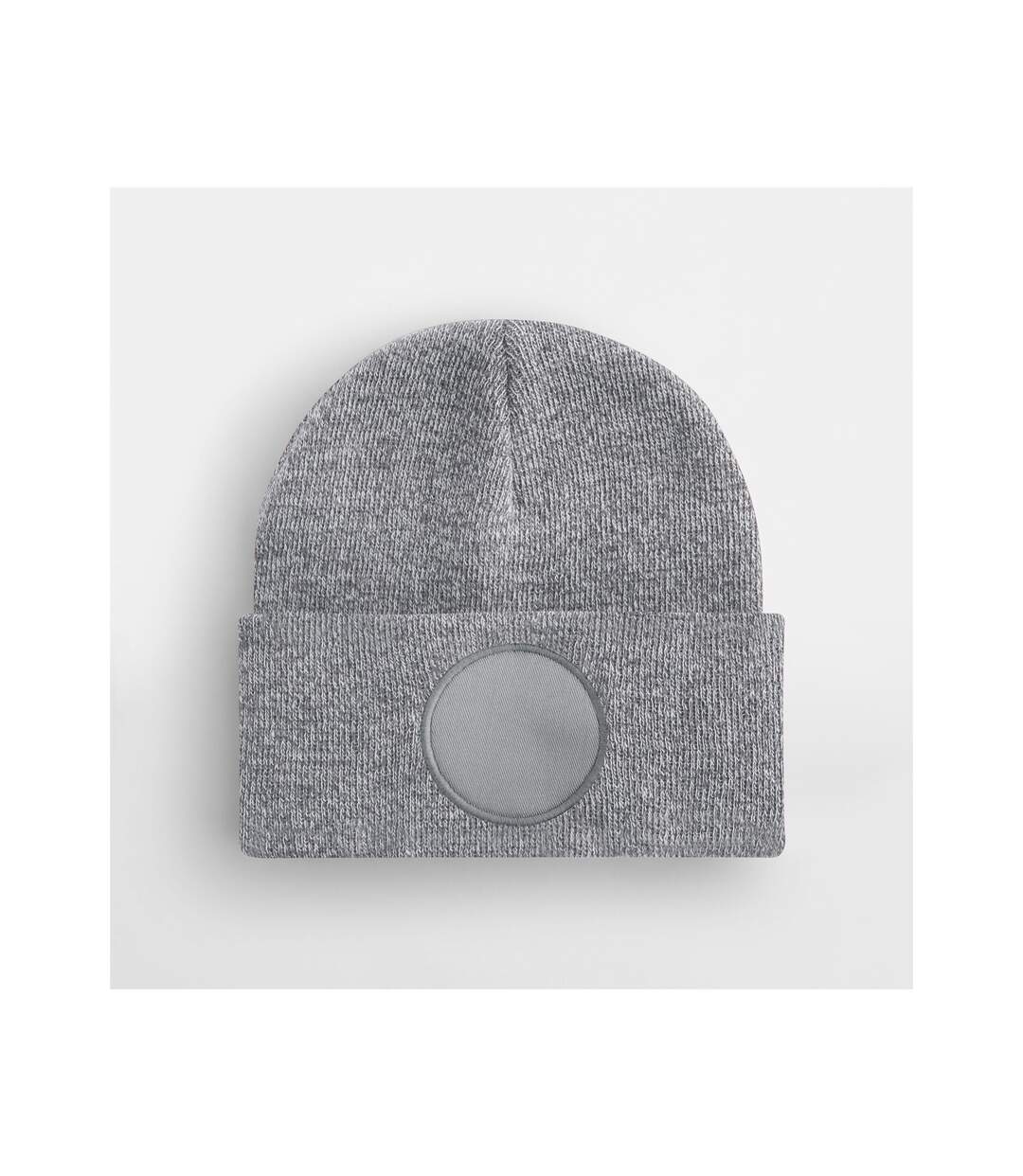Bonnet Adulte Gris Chiné Beechfield-3
