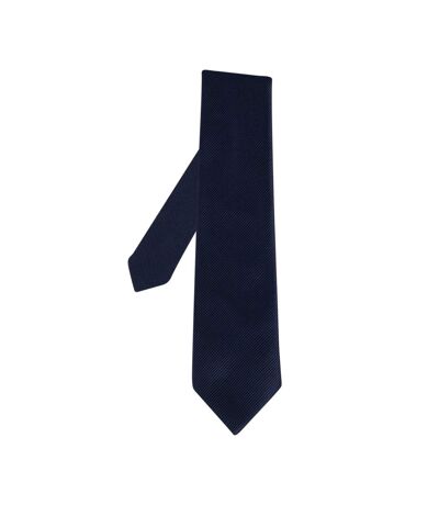 Burton Mens Twill Tie (Navy) (One Size)