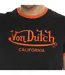T-shirt homme col rond en coton organic stretch et bord côte Blast Vondutch-2