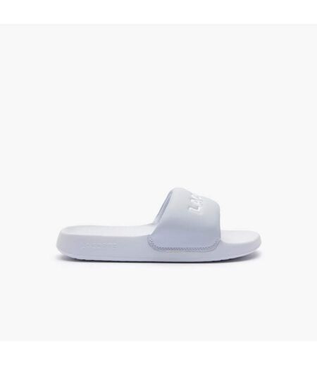 Womens/ladies Serve 1.0 Sliders Blue Lacoste