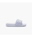 Womens/ladies Serve 1.0 Sliders Blue Lacoste-2