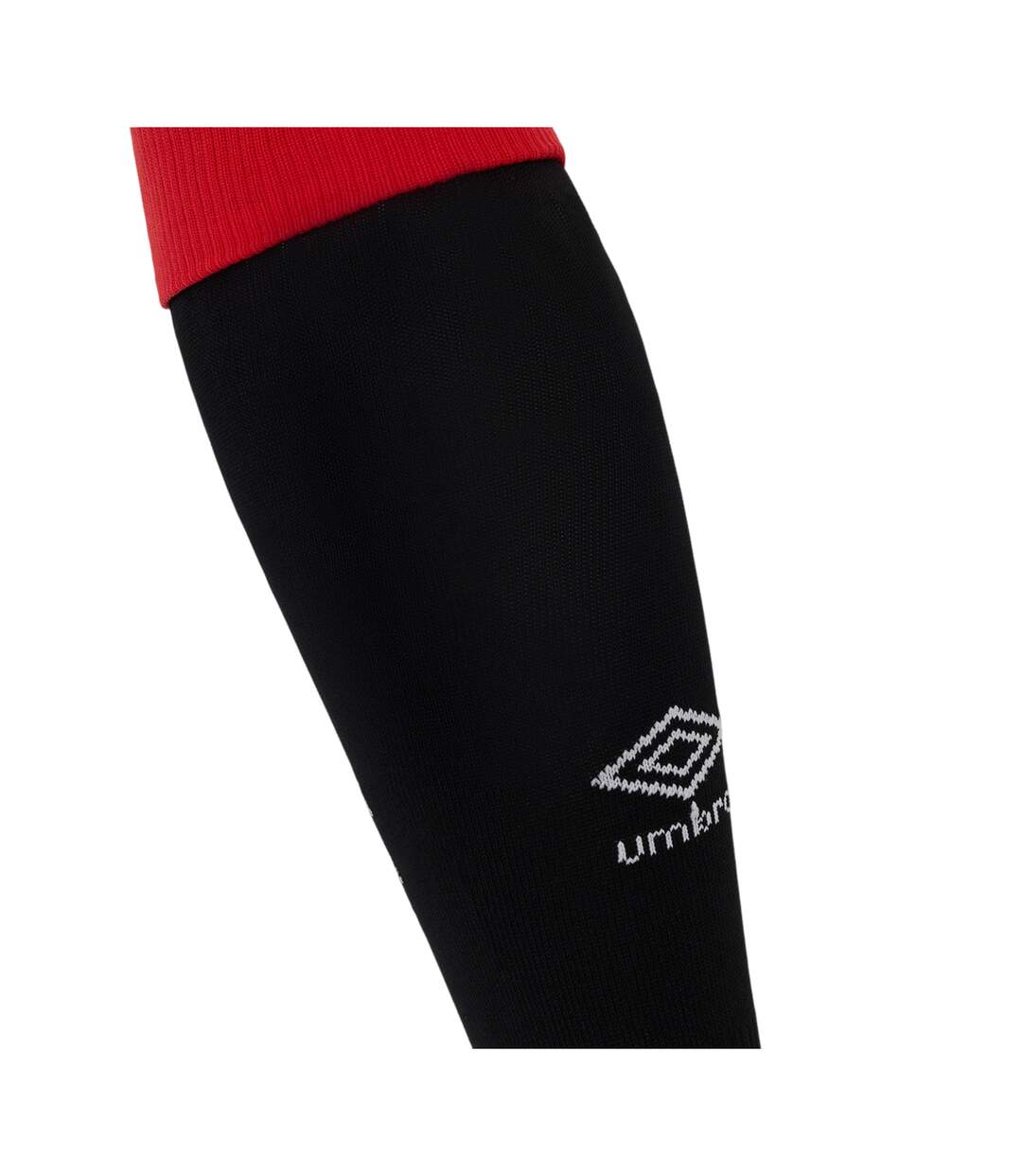 Mens 25/26 Rangers Fc Home Socks Caviar Flame Scarlet Umbro-3