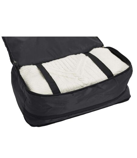 Penderie de Voyage Filet Pliable 57cm Noir