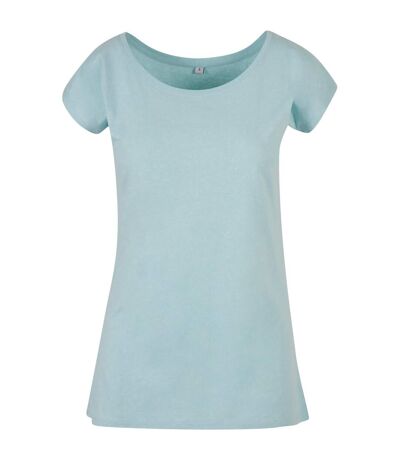 T-shirt Femme Bleu Mer Build Your Brand