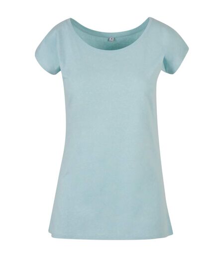T-shirt Femme Bleu Mer Build Your Brand