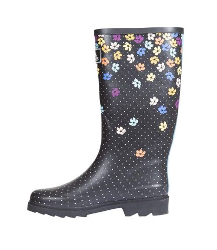 Bottes de pluie samira femme noir Trespass