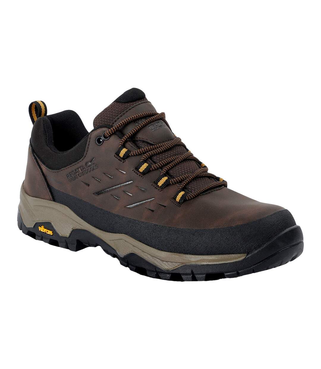 Chaussures De Marche Blake Homme Marron Foncé Bois Regatta-1