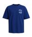 T-shirt Oversize Homme Du Nouveau Monde Bleu Marine Pretty Boy Ugly World-1