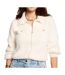 Gilet zippé blanc femme morgan domi-1