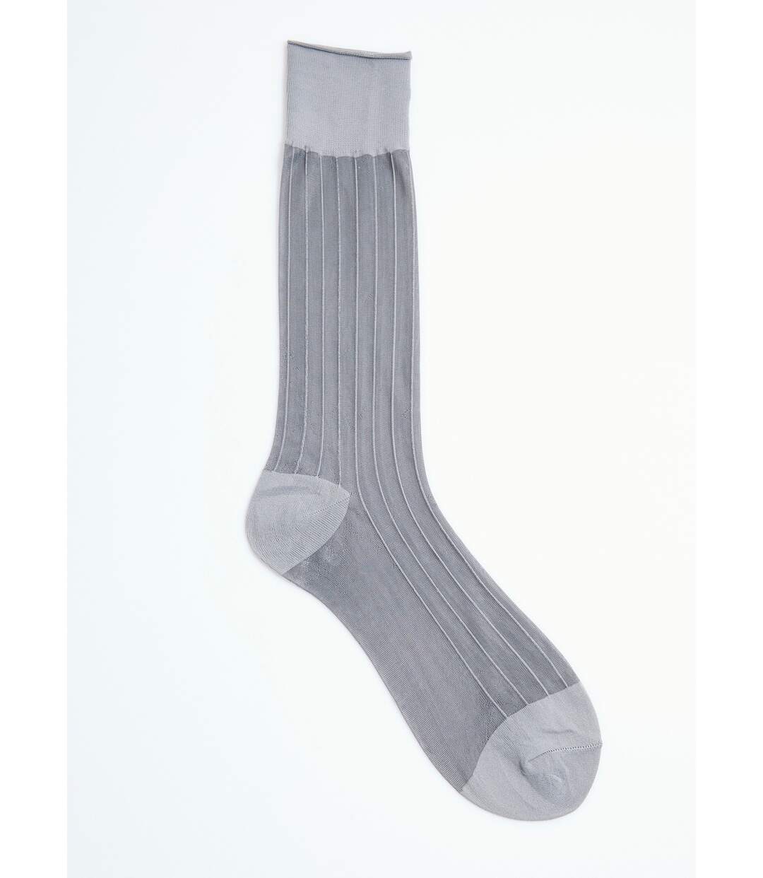 Chaussettes voile à côtes-2